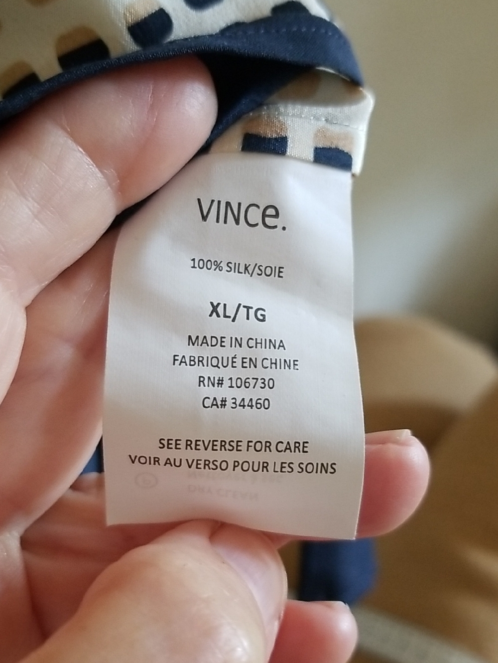 Vince Silk Top - Picture 6 of 8